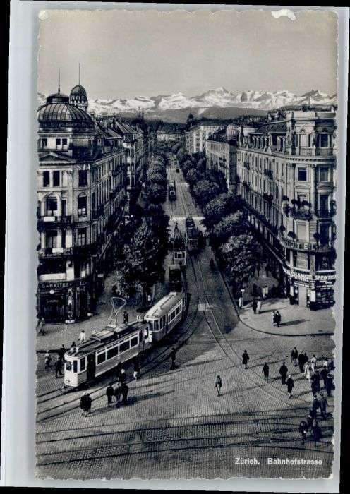 Zuerich ahnhofstrasse