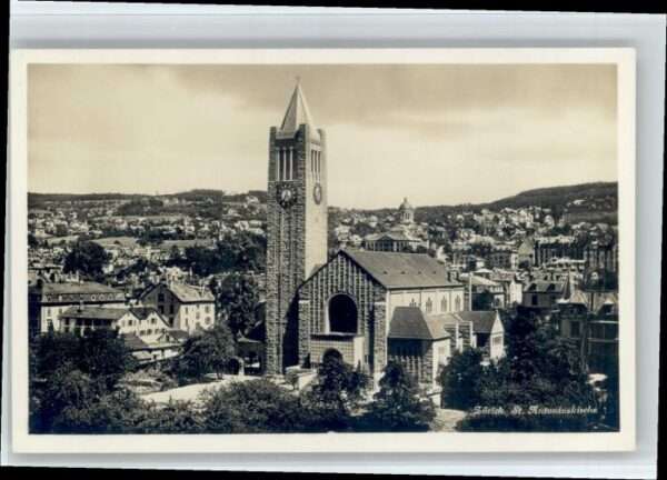 Zuerich t Antonius Kirche