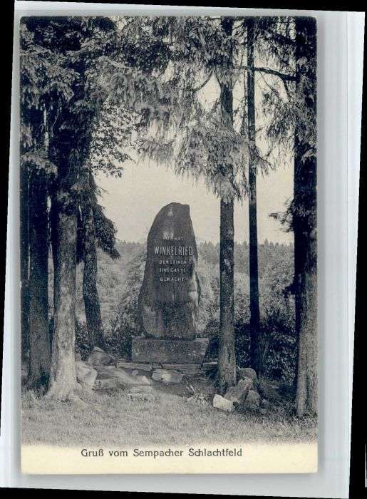 Sempach Winkelried Denkmal