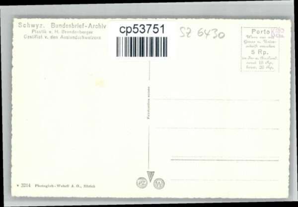 Schwyz Bundesbrief Archiv – Bild 2