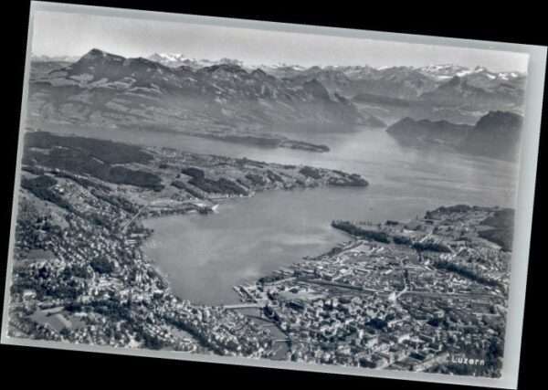 Luzern LU Luzern Fliegeraufnahme