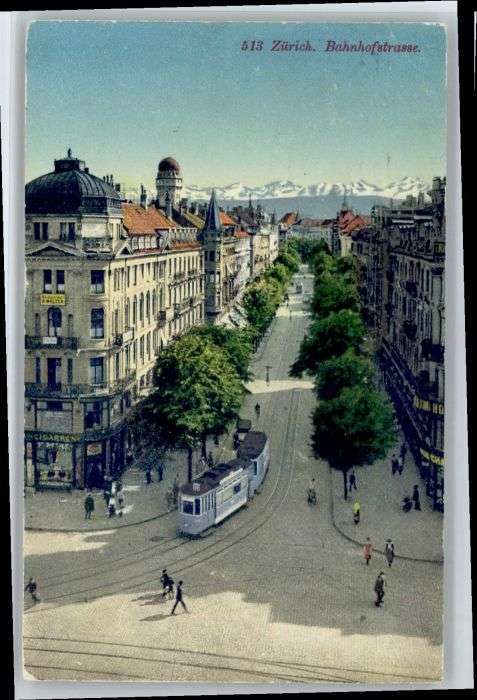 Zuerich ahnhofstrasse