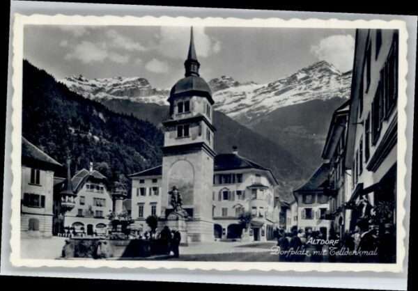 Altdorf UR Tell Denkmal