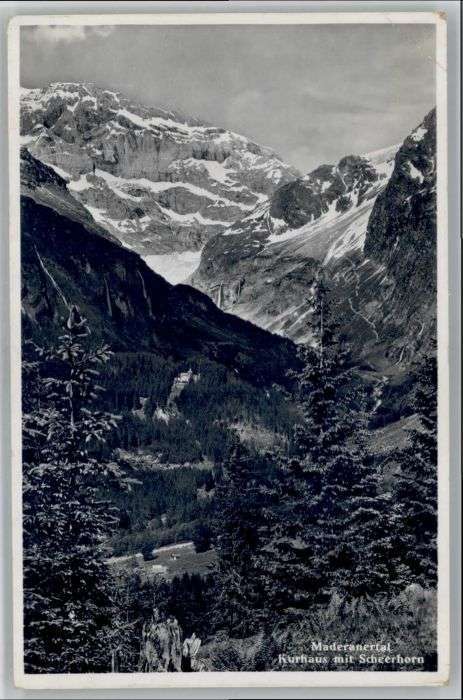 Amsteg ? Kurhaus Scheerhorn