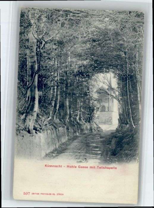 Kuessnacht ohle Gasse Tell Kapelle