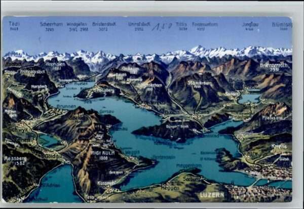 Luzern LU Luzern Fliegeraufnahme