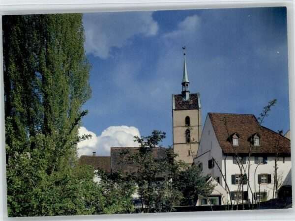 Riehen Dorf Kirche Meierhof