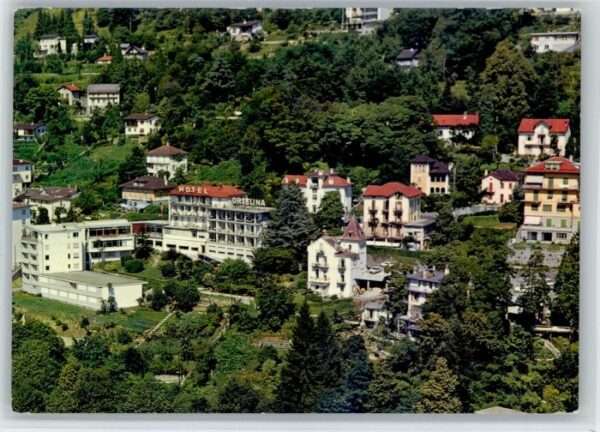 Orselina TI Orselina Hotel Orselina Fliegeraufnahme