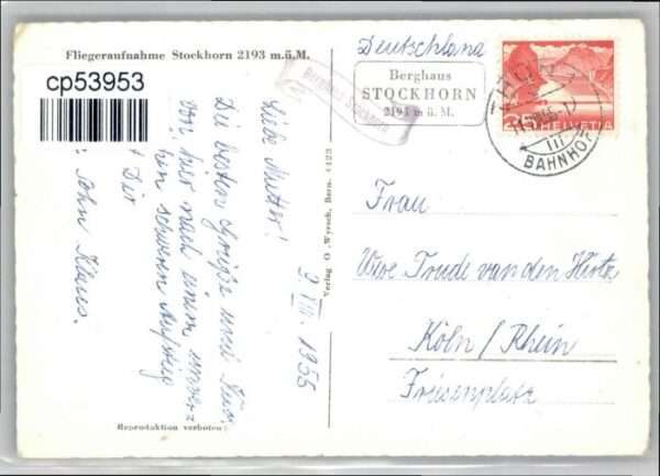 Erlenbach Simmental Stockhorn Fliegeraufnahme – Bild 2