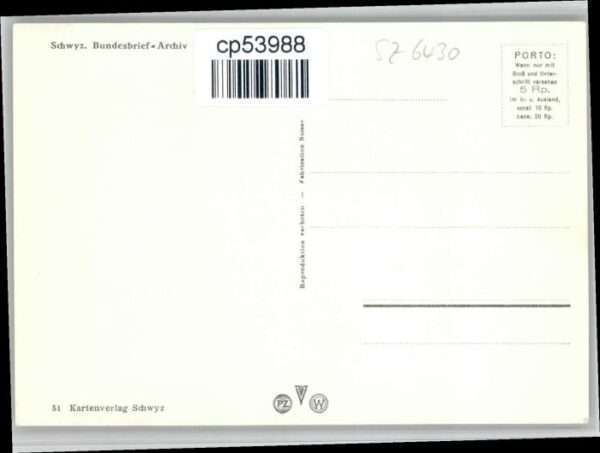 Schwyz Bundesbrief Archiv – Bild 2