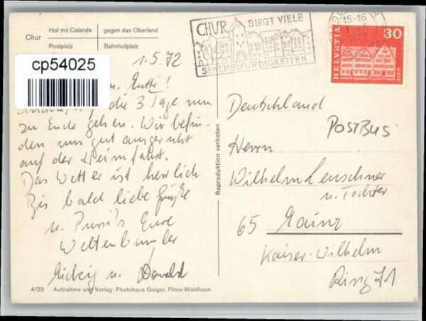 Chur GR Chur – Bild 2