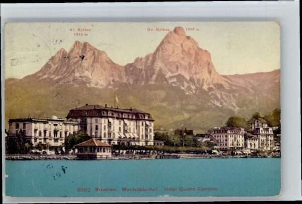 Brunnen SZ Waldstätterhof Hotel Quatre Cantons