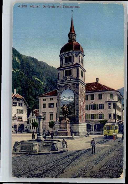 Altdorf UR Tell Denkmal