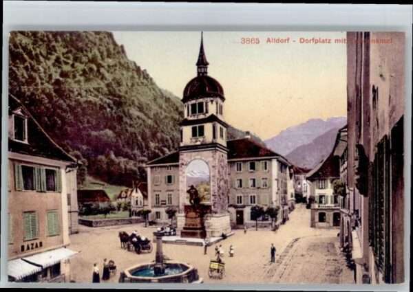 Altdorf UR Tell Denkmal
