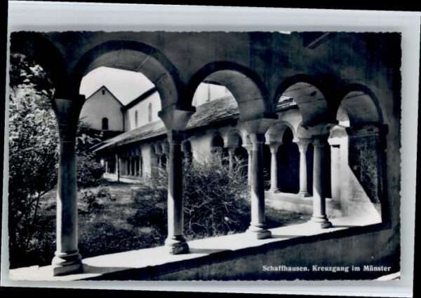 Schaffhausen SH Schaffhausen Kreuzgang im Münster