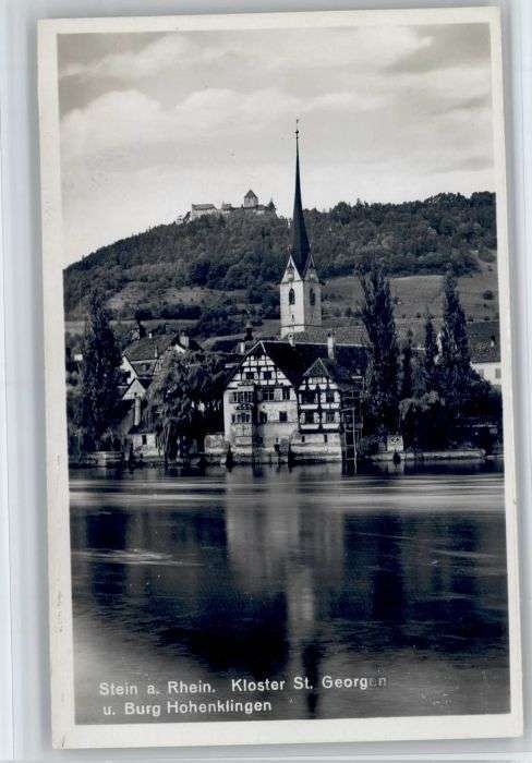 Stein Rhein Kloster St Georgen Burg Hohenklingen