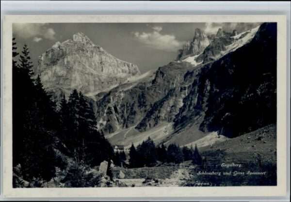 Engelberg OW Engelberg Schlossberg Gross Spannört