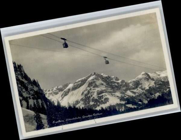 Engelberg OW Engelberg Schwebebahn Gerschni Trübsee