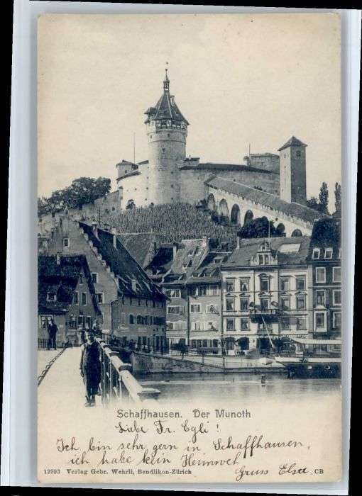 Schaffhausen SH Schaffhausen Munoth
