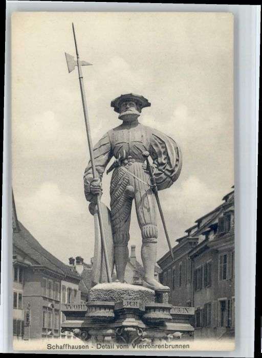 Schaffhausen SH Schaffhausen Vierröhrenbrunnen