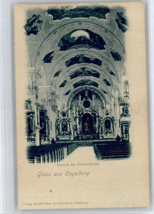 Engelberg OW Engelberg Kloster Kirche