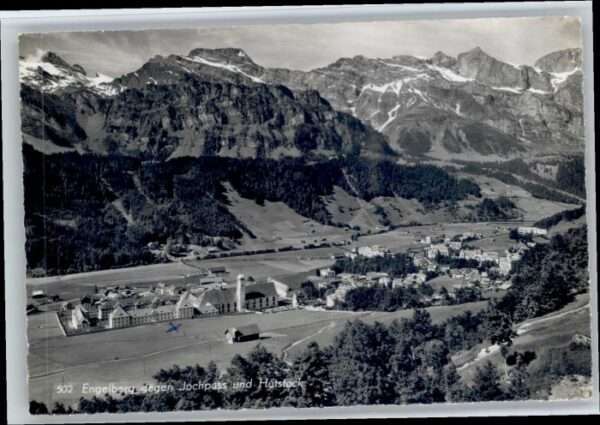 Engelberg OW Engelberg Jochpass Hutstock