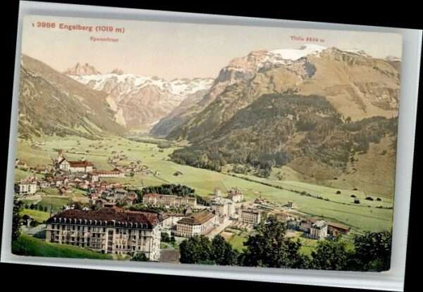 Engelberg OW Engelberg Spannörter Titlis