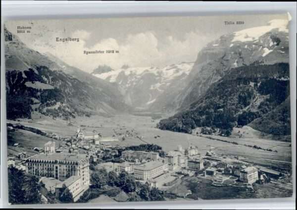 Engelberg OW Engelberg Hahnen Spannörter Titlis