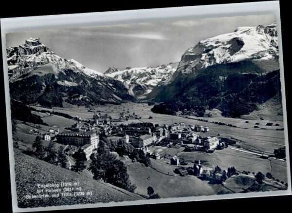 Engelberg OW Engelberg Hahnen Spannörter Titlis