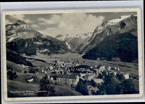 Engelberg OW Engelberg Hahnen Spannörter Titlis