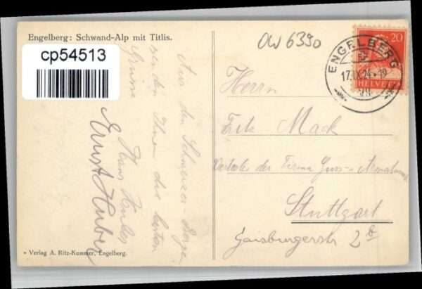 Engelberg OW Engelberg Schwand Alm – Bild 2