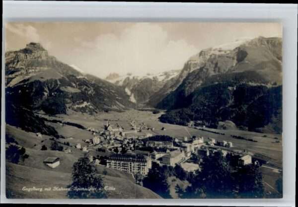 Engelberg OW Engelberg Hahnen Spannörter Titlis
