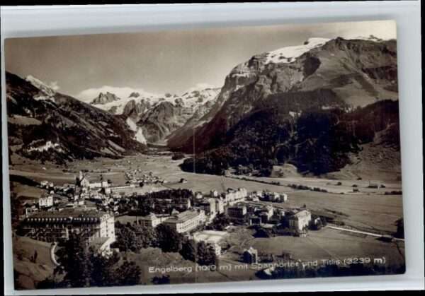 Engelberg OW Engelberg Spannörter Titlis