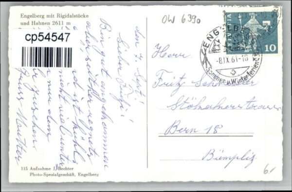 Engelberg OW Engelberg Rigidalstöcke Hahnen – Bild 2