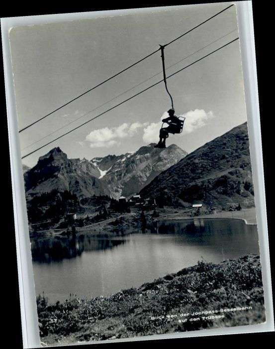 Engelberg OW Engelberg Jochpass Sesselbahn