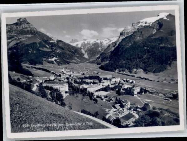 Engelberg OW Engelberg Hahnen Spannörter Titlis