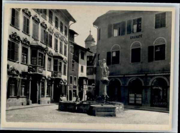 Schaffhausen SH Schaffhausen Tellbrunnen