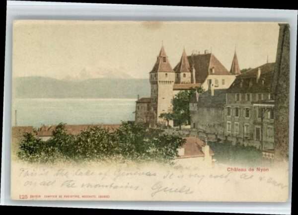Nyon VD Nyon Schloss