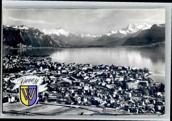 Vevey VD Vevey Fliegeraufnahme