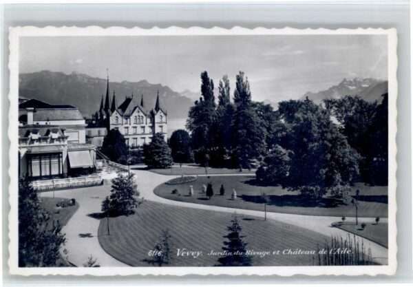 Vevey VD Vevey Jardin du Rivage