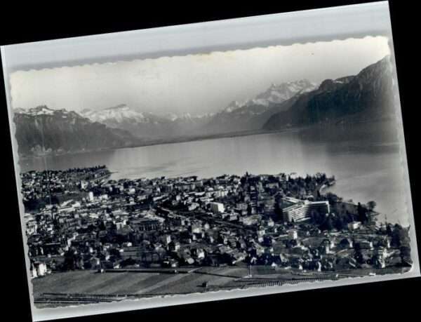Vevey VD Vevey Fliegeraufnahme