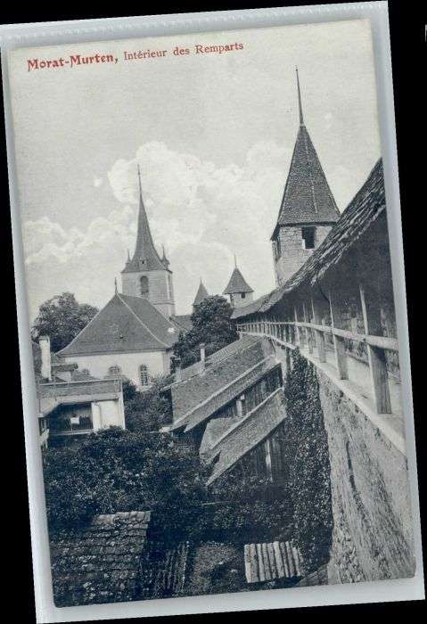 Murten Morat Murten Les Remparts