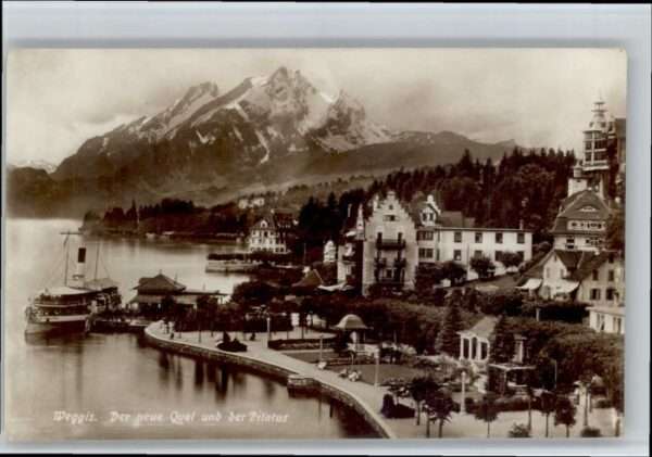 Weggis Vierwaldstaettersee Weggis Pilatus
