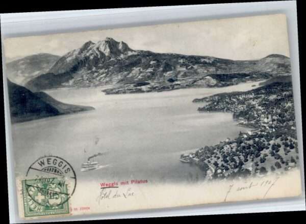 Weggis Vierwaldstaettersee Weggis Pilatus