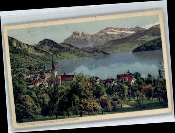 Weggis Vierwaldstaettersee Weggis Niederbauen Oberbauen