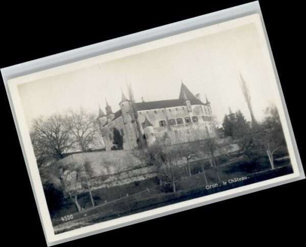 Lausanne VD Lausanne Chateau d_Oron