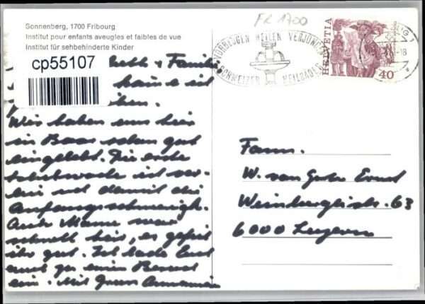 Fribourg FR Fribourg Sonnenberg – Bild 2
