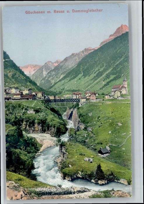 Goeschenen euss Dammagletscher