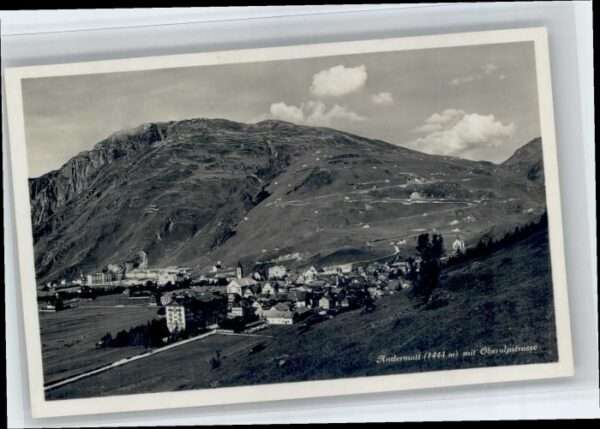 Andermatt Oberalpstrasse