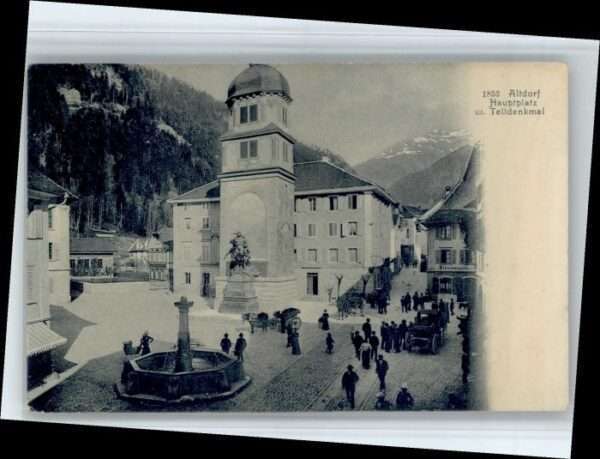 Altdorf UR Tell Denkmal